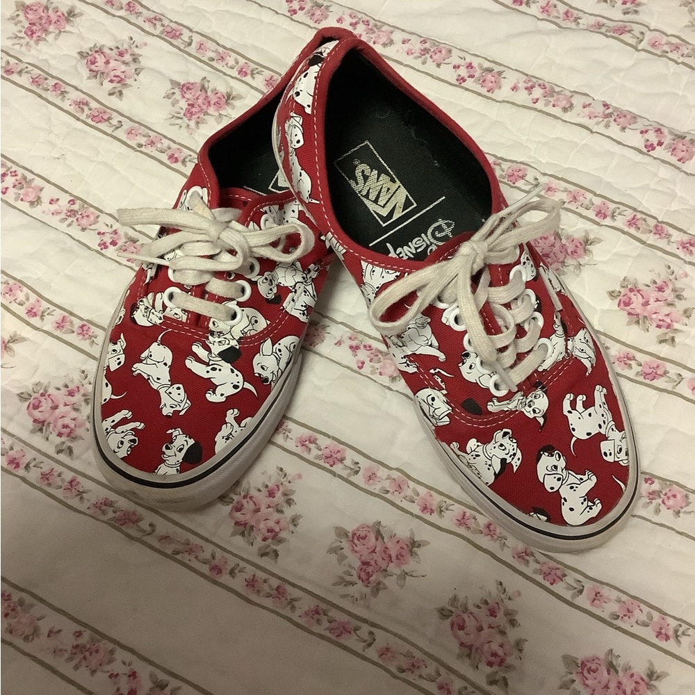Vans 101 Dalmatians size 8
